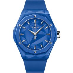 Hublot Classic Fusion Blue Ceramic 40mm Automatic Watch HUB1100 550.ES.5100.RX