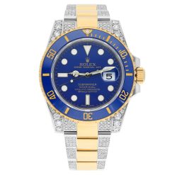 Rolex Submariner 116613LB 40MM Blue Dial Two-Tone Watch