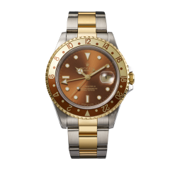 Rolex GMT-Master II 16713 40MM Brown Dial Two-Tone