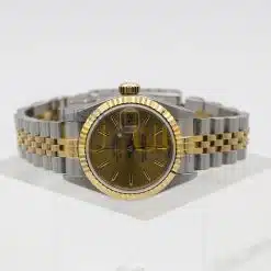 Alternative view of Rolex 79173 Datejust 26mm Champagne Dial 18k Yellow Gold And Stainless Steel