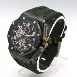 Alternative view of Audemars Piguet 26405CE.OO.A056CA.01 Royal Oak Offshore Green Ceramic Novelty 44mm Watch
