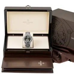 Alternative view of Patek Philippe 5905/1A-001 Complications Green Dial Watch