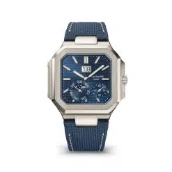 Patek Philippe 5822P-001 Cubitus Blue Dial Blue Fabric Strap Watch