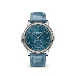 Patek Philippe 5178G-012 GRAND Complications Blue Swirling Pattern Dial Blue Alligator Leather Strap