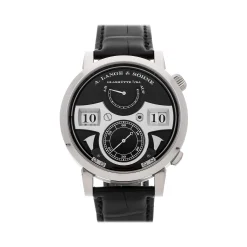 A. Lange & Söhne Zeitwerk 145.029 44MM White Gold Black Dial