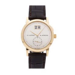 A. Lange & Söhne Saxonia 105.001 34MM Yellow Gold Champagne Dial