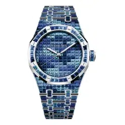 Audemars Piguet Royal Oak 15514BC 41MM White Gold Blue Sapphire
