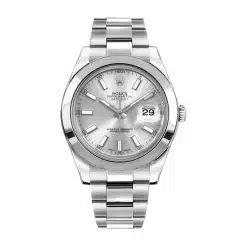 Rolex Datejust 116300-0007 Stainless Steel Silver Dial
