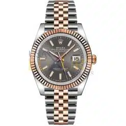 Rolex Datejust 126231-0013 Dark Rhodium Two-tone 18k Everose Gold and Stainless Steel Watch