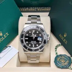 Alternative view of Rolex Submariner Date 41mm 126610LN Black Bezel Black Dial Watch 2025