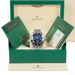 Alternative view of Rolex Deepsea D-Blue 126660  James Cameron Oyster Bracelet Watch