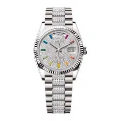 Rolex Day-Date 128239-0027 Diamond Paved Dial
