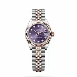 Rolex Lady-Datejust 279171-0015 28mm Aubergine/Purple Diamond Jubilee Stainless Steel and Rose Gold