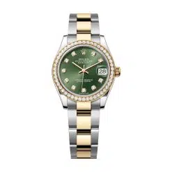 Rolex Datejust 278383RBR-0029 31mm Olive Green Dial Oyster Bracelet