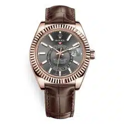 Rolex Sky Dweller 42mm Mens Watch 326135 Rhodium Index